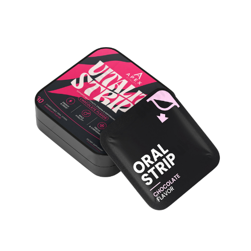 APEX Vitality Strips tin with sachet